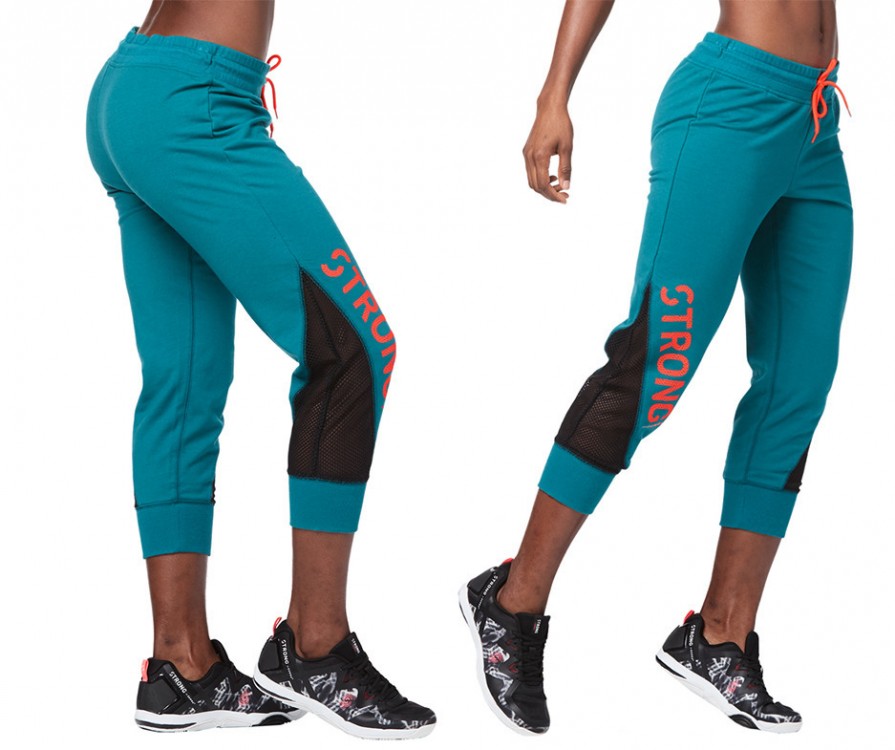 Feel Every Beat Cropped Sweatpants