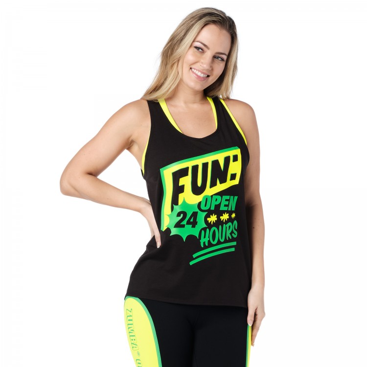 Zumba Open 24 Hours Tank